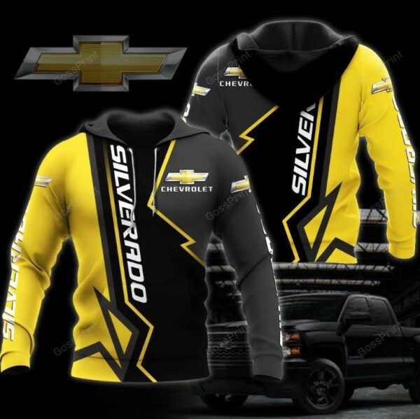Chevrolet Silverado Car Aop Hoodie 2 243