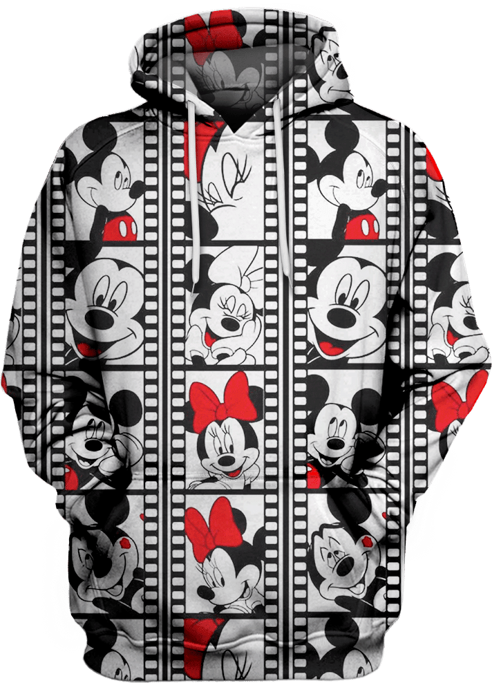 Anime Mickey Minnie Mouse Hoodie 3d - Hoodie