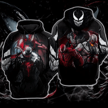 Symbiotes For Men And Women Gift For Fan Custom 3d Hoodie All Over Printed Zip Hoodie