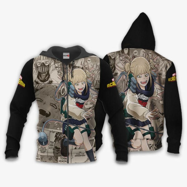 Himiko Toga Anime My Hero Academia Manga 1k989 Fan Gift Stylist Unisex Cartoon Graphic Outfits Aop 3d Hoodie Zip Hoodie 1423