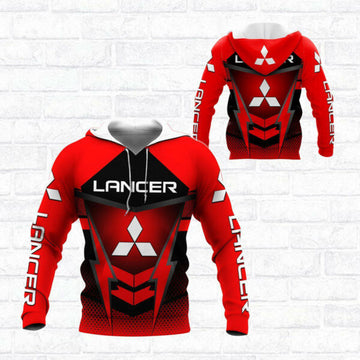 Mitsubishi Lancer Evolution Shirt Fan Gift 484, Stylist Unisex 3d Hoodie Zip Hoodie 2404