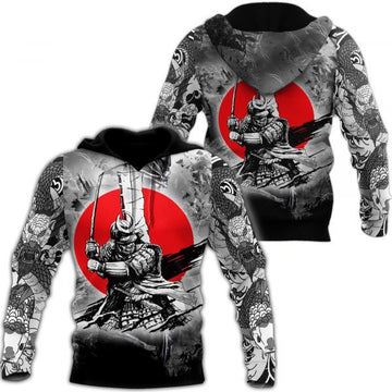 Men Samurai Tattoo 2k518 Lover Gift,men Samurai All Over Print 3d Hoodie 412