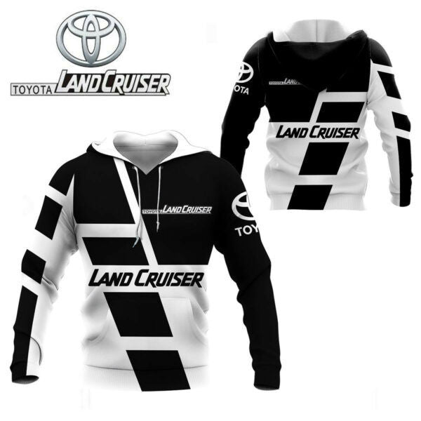 Toyota Land Cruiser Shirt Fan Gift 424, Stylist Unisex 3d Hoodie Zip Hoodie 2903