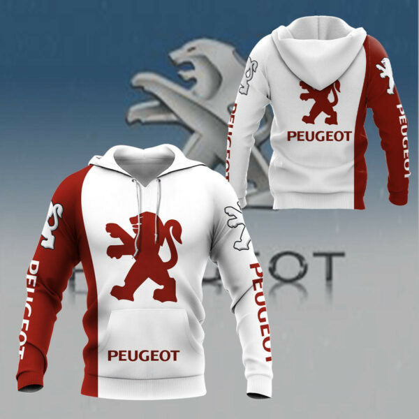 Peugeot Shirt Fan Gift 254, Stylist Unisex 3d Hoodie Zip Hoodie 2654