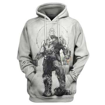 Marvel Thanos The Mad Titan Hoodie Zip Hoodie