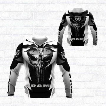 Punishes Dodge Ram Sports Car 8k485 Fan Gift 3d Zip Hoodie Hoodie Ii0 1991