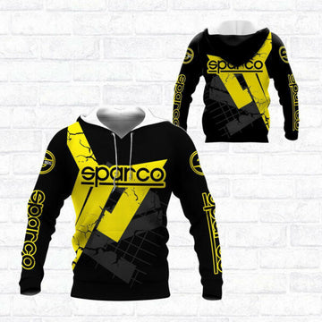 Sparco Shirt Fan Gift 336, Stylist Unisex 3d Hoodie Zip Hoodie 2876