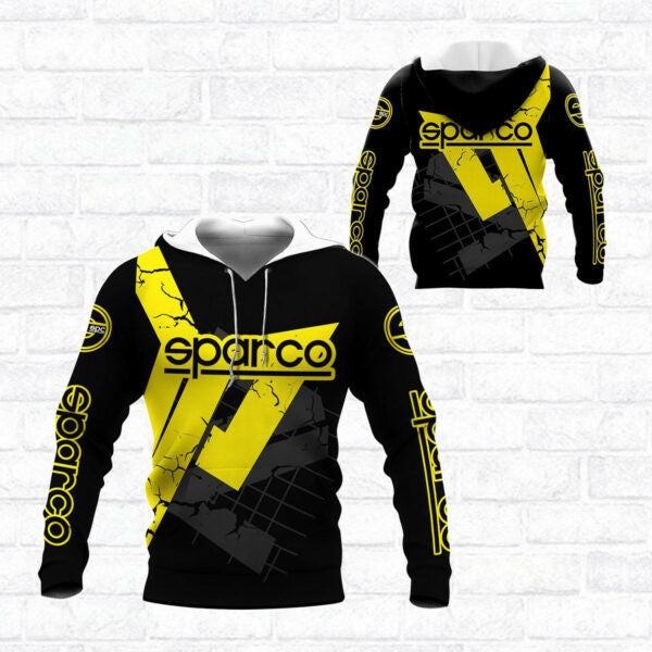 Sparco Shirt Fan Gift 336, Stylist Unisex 3d Hoodie Zip Hoodie 2876