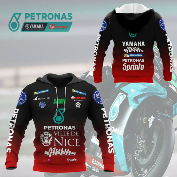 Petronas Yamaha Shirt Fan Gift 207, Stylist Unisex 3d Hoodie Zip Hoodie 2594
