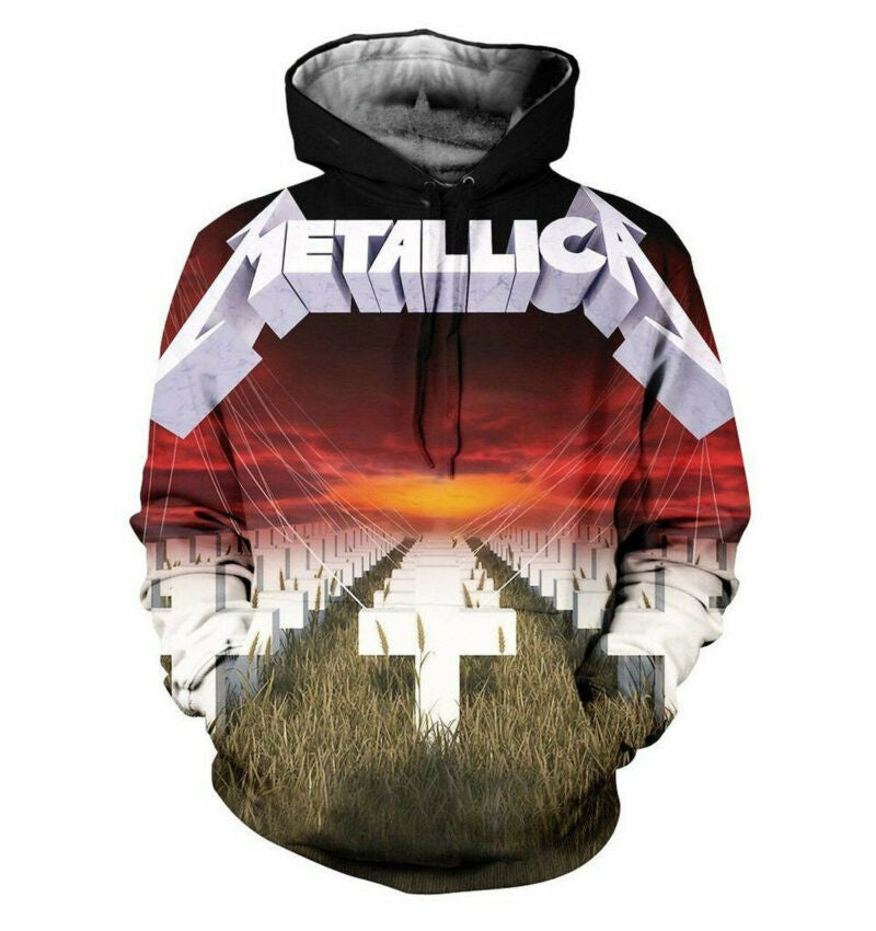 Metallica Style 1 3d Hoodie