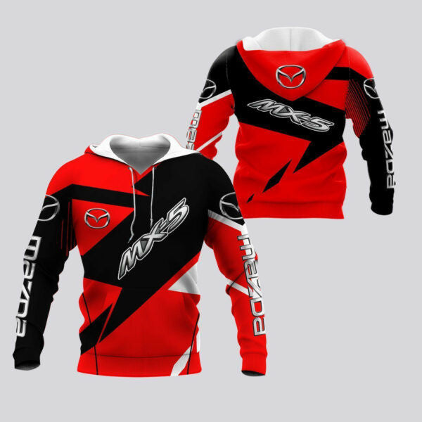 Mazda Mx-5 Shirt Fan Gift 23, Stylist Unisex 3d Hoodie Zip Hoodie 711
