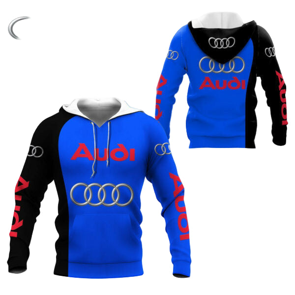 Audi Shirt Fan Gift 439, Stylist Unisex 3d Hoodie Zip Hoodie 1614