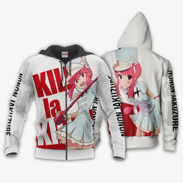 Kill La Kill Nonon Jakuzure Anime 3k151 Fan Gift Stylist Unisex Cartoon 3d Hoodie Zip Hoodie 213