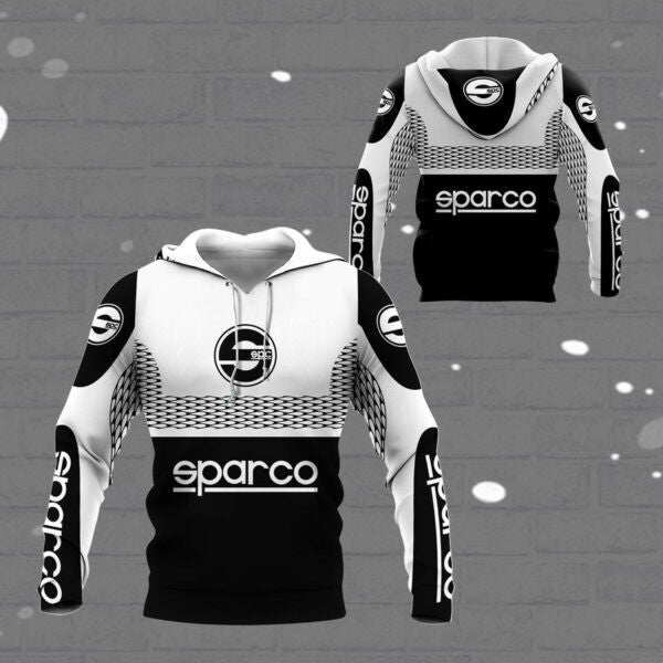 Sparco Shirt Fan Gift 383, Stylist Unisex 3d Hoodie Zip Hoodie 1986