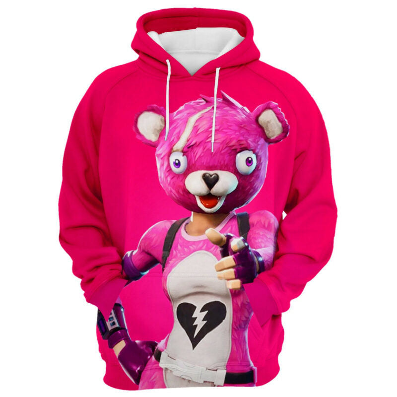 Cuddle Team Leader Fortnite 3d Hoodie Zip Hoodie