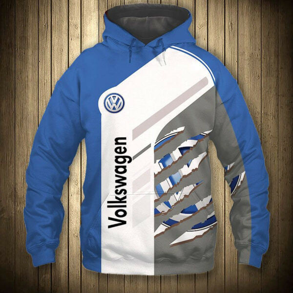 Volkswagen Automobile 6k964 Fan Gift Stylist Unisex Cartoon 3d Hoodie Zip Hoodie 1915