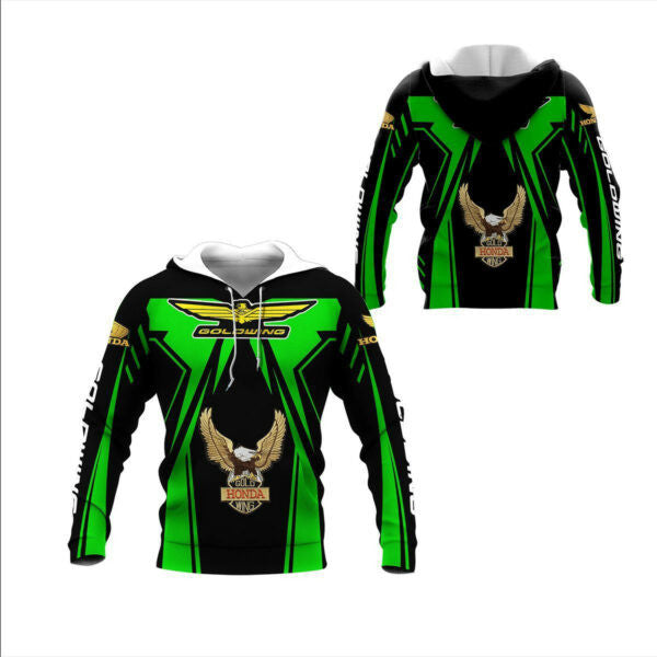 Honda Gold Wing Shirt Fan Gift 241, Stylist Unisex 3d Hoodie Zip Hoodie 1700