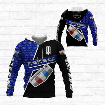 Chevrolet Camaro Shirt Fan Gift 406, Stylist Unisex 3d Hoodie Zip Hoodie 1299