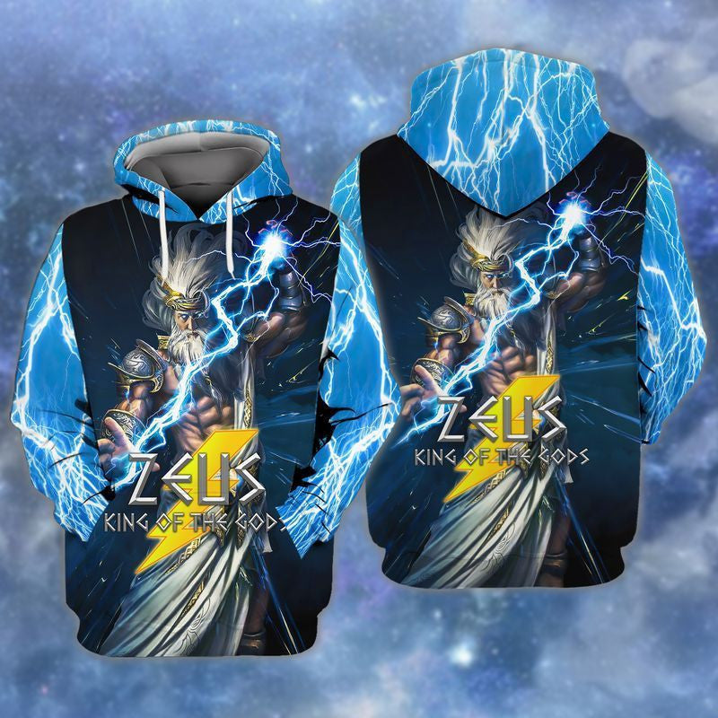 Zeus King Of The Gods For Men And Women 3d Hoodie Zip Hoodie