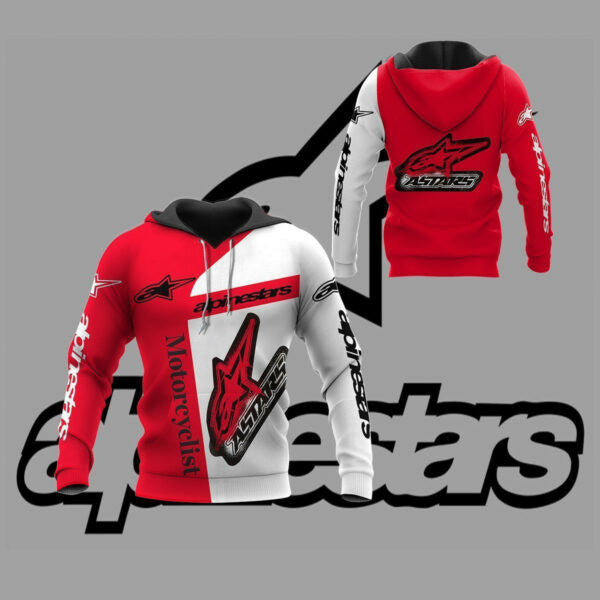 Alpinestars Shirt Fan Gift 877, Stylist Unisex 3d Hoodie Zip Hoodie 1348