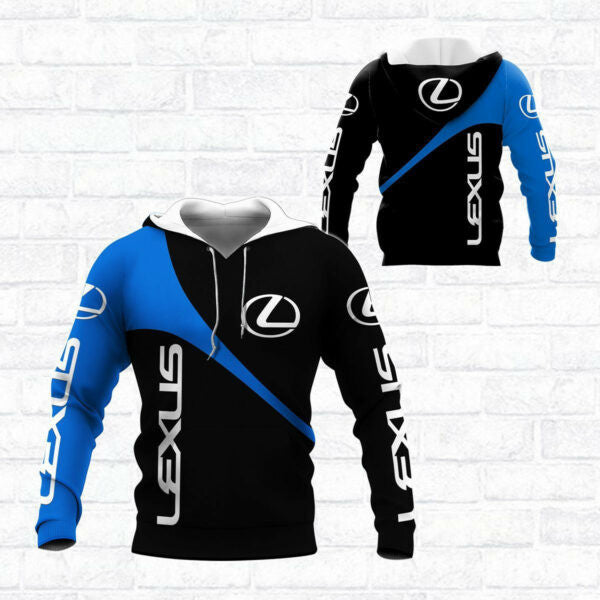 Lexus Shirt Fan Gift 477, Stylist Unisex 3d Hoodie Zip Hoodie 471