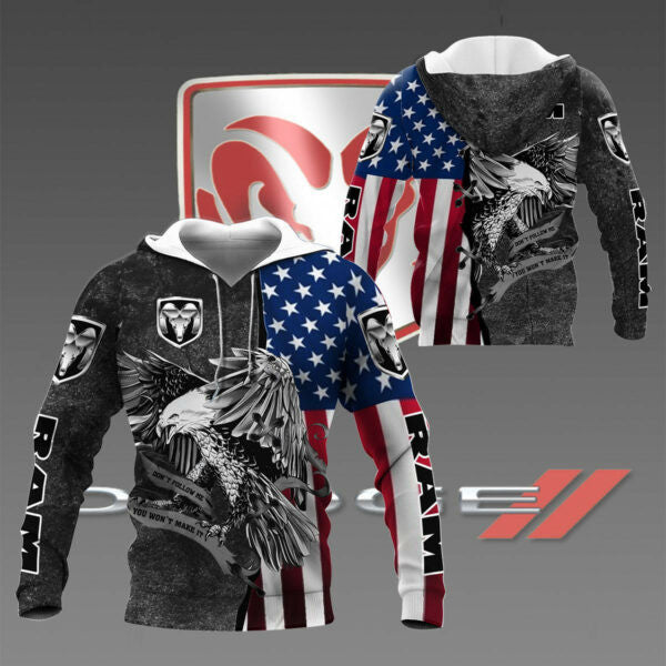 Eagle Dodge Ram Sports Car 8k468 Fan Gift 3d Zip Hoodie Hoodie Ii0 847