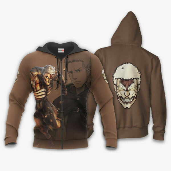 Aot Armored Titan Attack On Titan Anime 3k234 Fan Gift Stylist Unisex Cartoon 3d Hoodie Zip Hoodie 321
