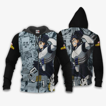 Tenya Iida Anime My Hero Academia Manga 1k965 Fan Gift Stylist Unisex Cartoon Graphic Outfits Aop 3d Hoodie Zip Hoodie 2789
