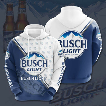 Busch Light Custom Hoodie 3d Zip Hoodie
