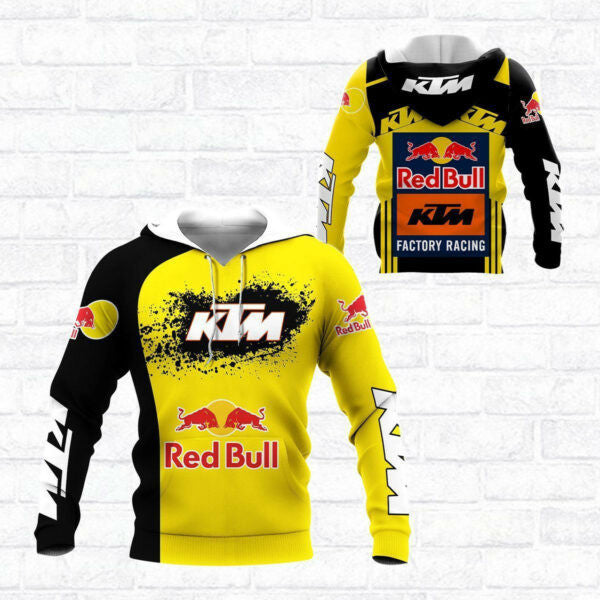 Ktm Racing Shirt Fan Gift 612, Stylist Unisex 3d Hoodie Zip Hoodie 513