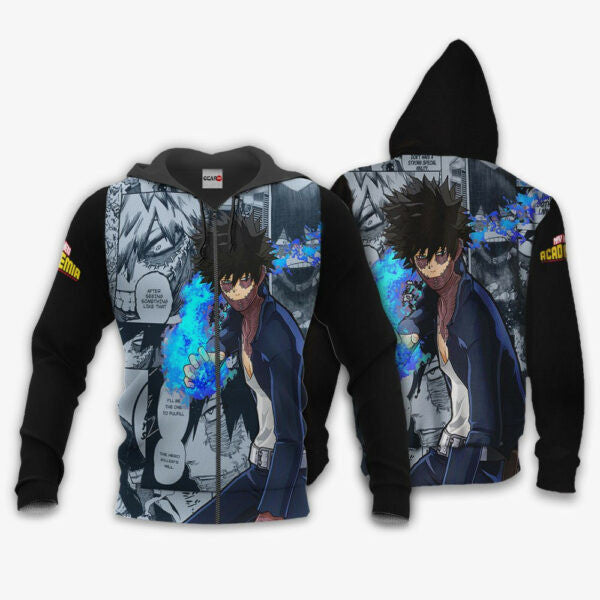 Dabi Anime My Hero Academia Manga 1k985 Fan Gift Stylist Unisex Cartoon Graphic Outfits Aop 3d Hoodie Zip Hoodie 937