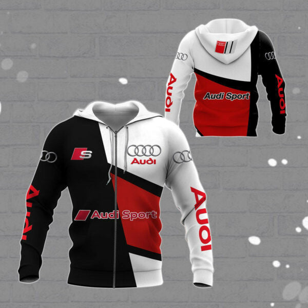 Audi Sport Luxury Car 8k331 Fan Gift 3d Zip Hoodie Hoodie Ii0 264