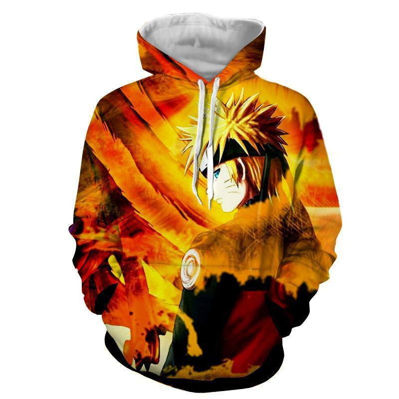 Naruto Hoodie - Naruto 3d Hoodie -jacket