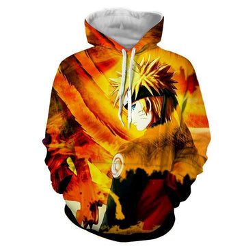 Naruto Hoodie - Naruto 3d Hoodie -jacket