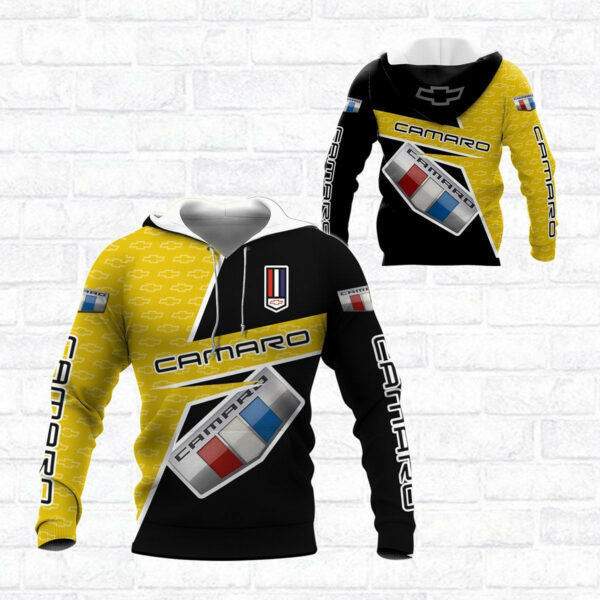 Chevrolet Camaro Shirt Fan Gift 405, Stylist Unisex 3d Hoodie Zip Hoodie 1403