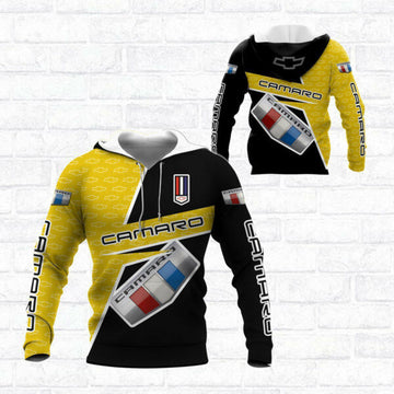Chevrolet Camaro Shirt Fan Gift 405, Stylist Unisex 3d Hoodie Zip Hoodie 1403