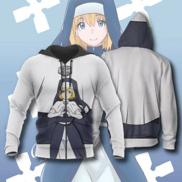 Iris Fire Force Anime 2k954 Fan Gift Stylist Unisex Cartoon 3d Hoodie Zip Hoodie 1453