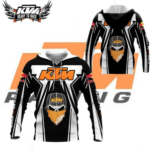 Ktm Ag Shirt Fan Gift 267, Stylist Unisex 3d Hoodie Zip Hoodie 909
