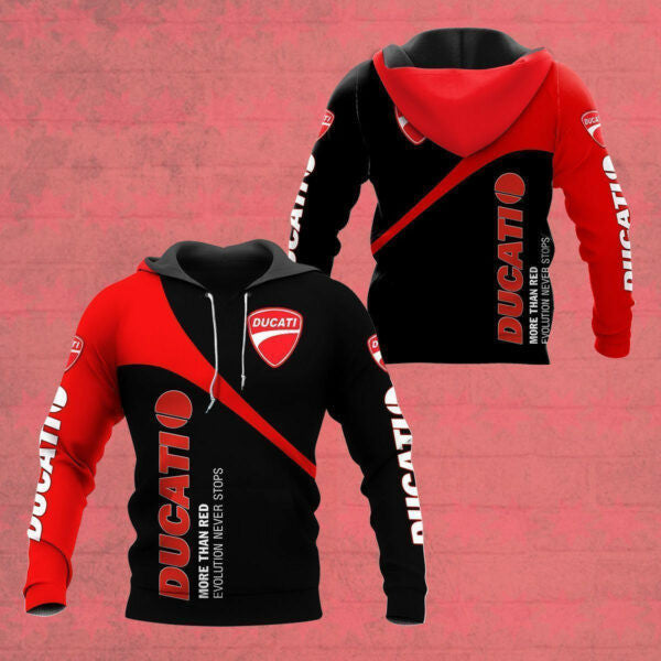 Ducati Shirt Fan Gift 47, Stylist Unisex 3d Hoodie Zip Hoodie 740