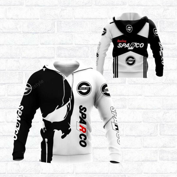 Sparco Racing Shirt Fan Gift 741, Stylist Unisex 3d Hoodie Zip Hoodie 2837
