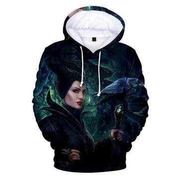 Maleficent Mistress Of Evil Over Print 3d Hoodie Zip Hoodie 4