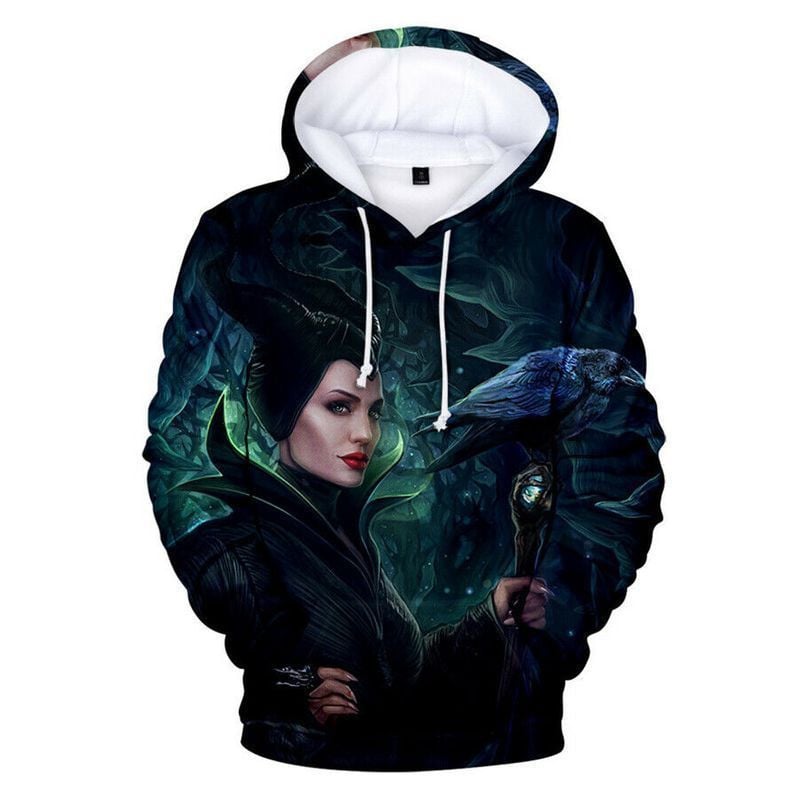 Maleficent Mistress Of Evil Over Print 3d Hoodie Zip Hoodie 4