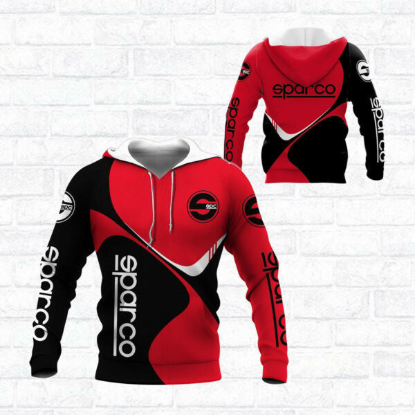 Sparco Shirt Fan Gift 312, Stylist Unisex 3d Hoodie Zip Hoodie 2727