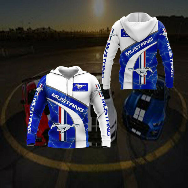 Ford Mustang Shelby Luxury Car 8k257 Fan Gift 3d Zip Hoodie Hoodie Ii0 970