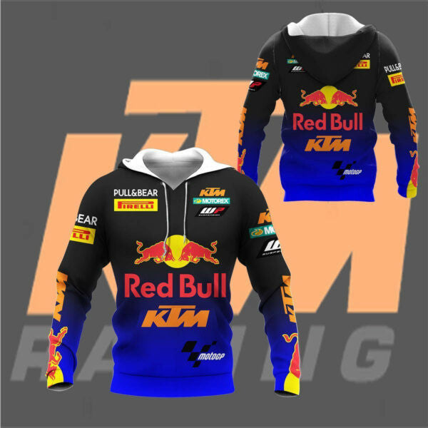 Ktm Racing Shirt Fan Gift 798, Stylist Unisex 3d Hoodie Zip Hoodie 657