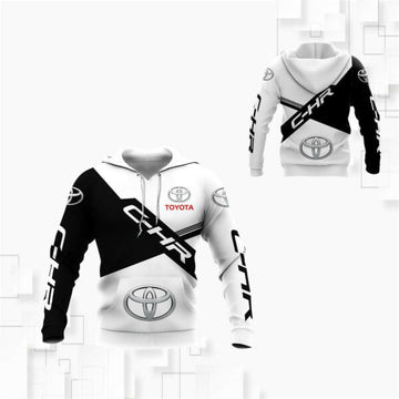 Toyota C-hr Shirt Fan Gift 76, Stylist Unisex 3d Hoodie Zip Hoodie 2156