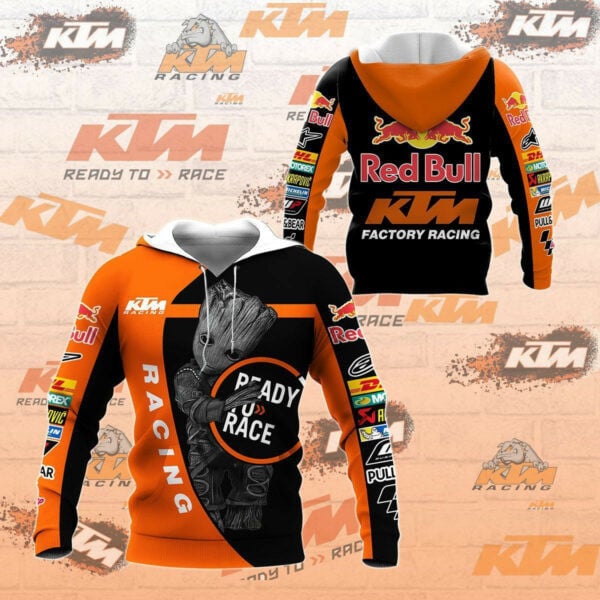 Ktm Racing Shirt Fan Gift 799, Stylist Unisex 3d Hoodie Zip Hoodie 978