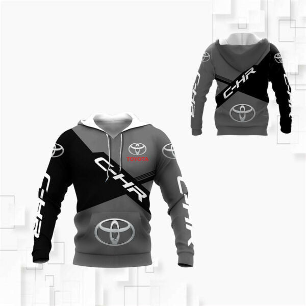 Toyota C-hr Shirt Fan Gift 74, Stylist Unisex 3d Hoodie Zip Hoodie 1830