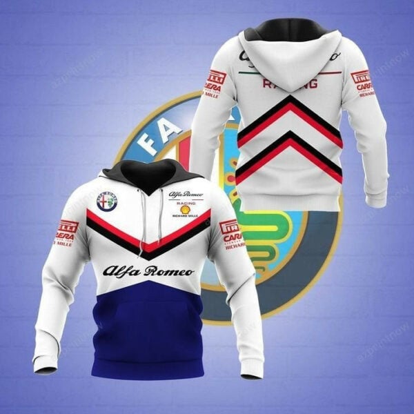 Alfa Romeo Racing Shirt Fan Gift 592, Stylist Unisex 3d Hoodie 1719