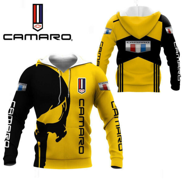 Chevrolet Camaro Shirt Fan Gift 408, Stylist Unisex 3d Hoodie Zip Hoodie 694